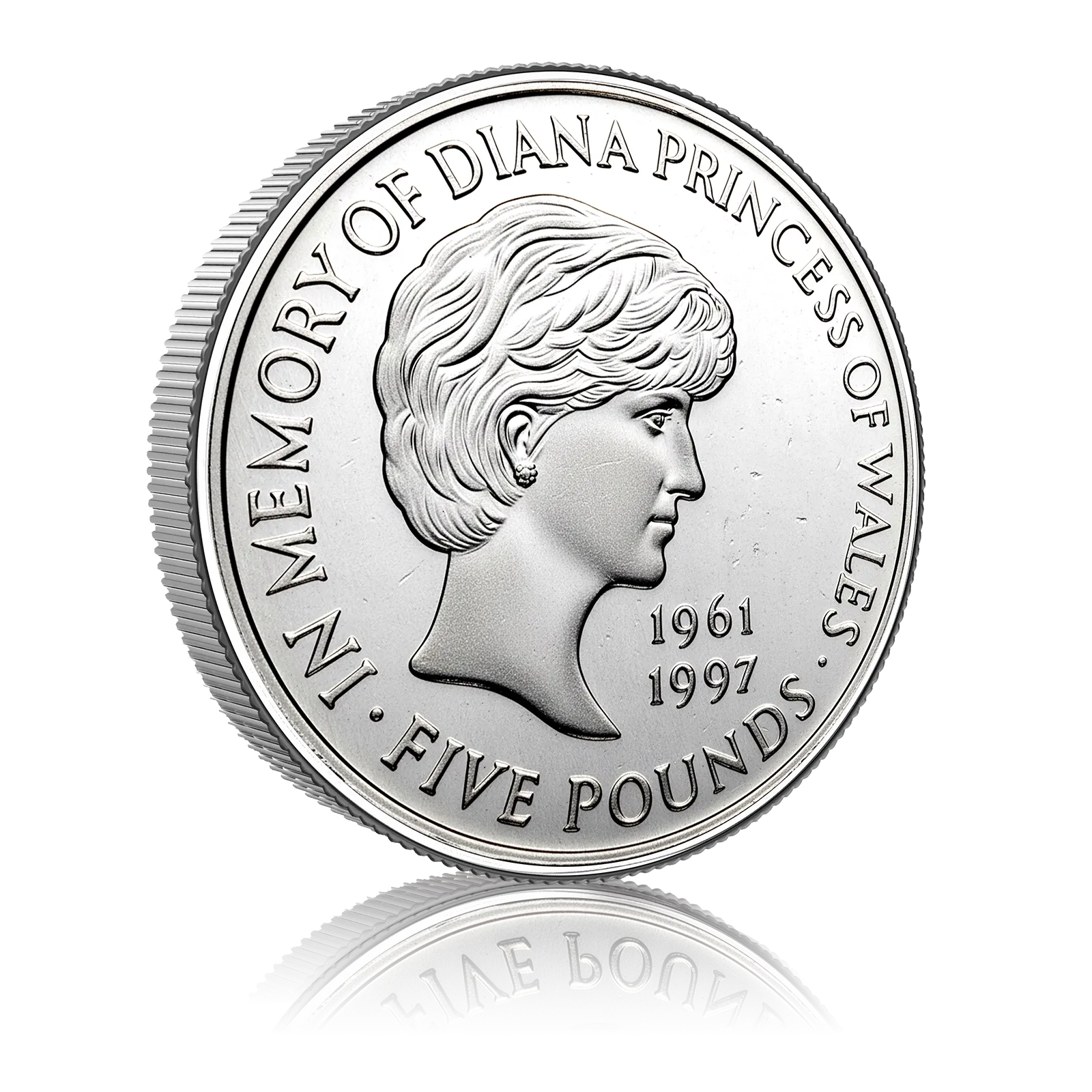 1999 Elizabeth II In memory of Diana, Princess of Wales £5 Coin 4
